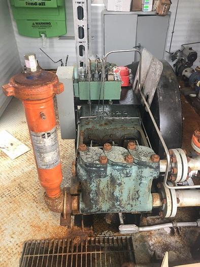 Used 15 HP Gardner Denver Triplex Pump 