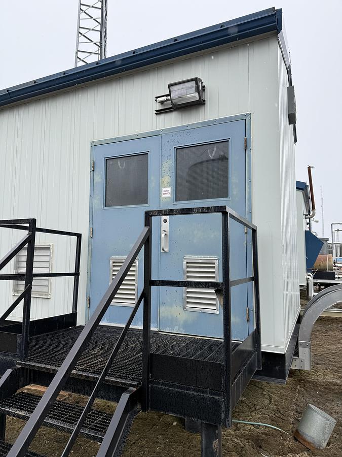 Used 10" W x 24' Long MCC Building with Storage/Office Space