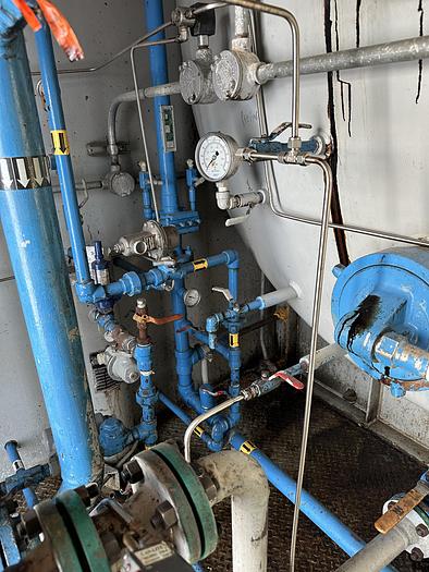 Used 8' x 25' Horizontal 50 PSI Smith Treater