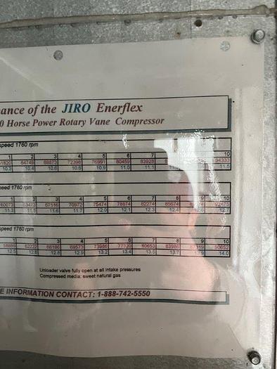 Used 20HP Rotary Vane Compressor