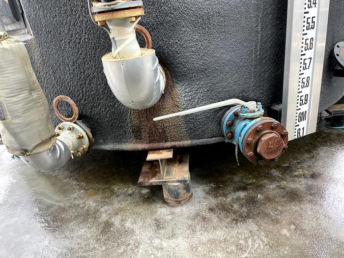 Used 400 BBL Insulated Heated & Internally Coated Tank