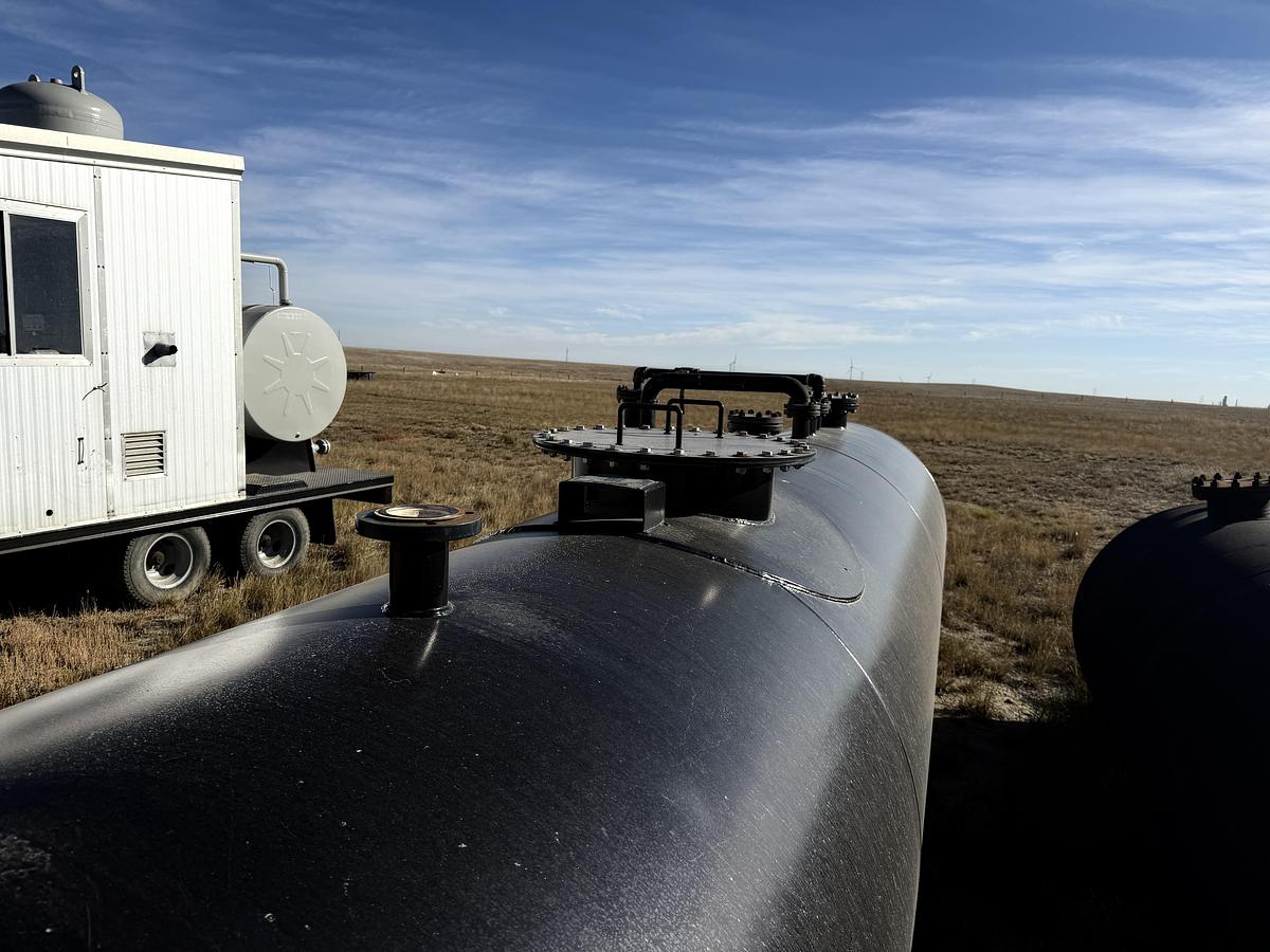 Refurbished 75 BBL Flare Knockout Skid 14.9 PSI Reconditioned - 15780