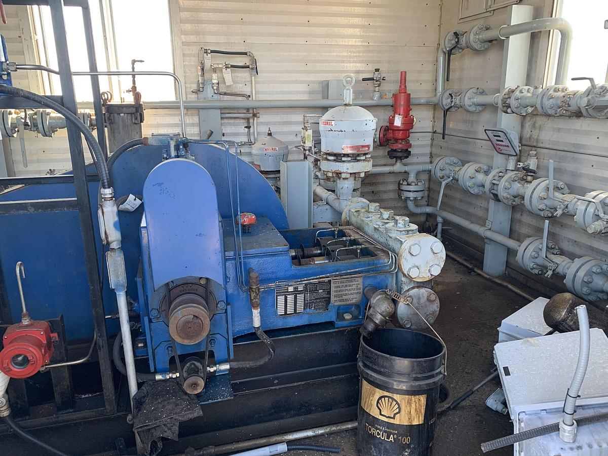 Used National J60 Triplex Pump Package