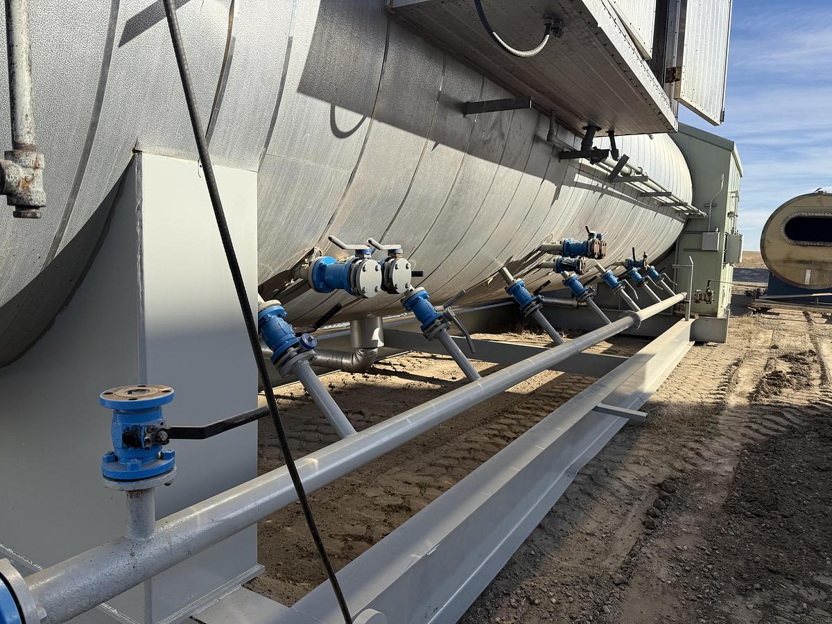 Refurbished 10' x 40' 75 PSI Horizontal Treater - 15858