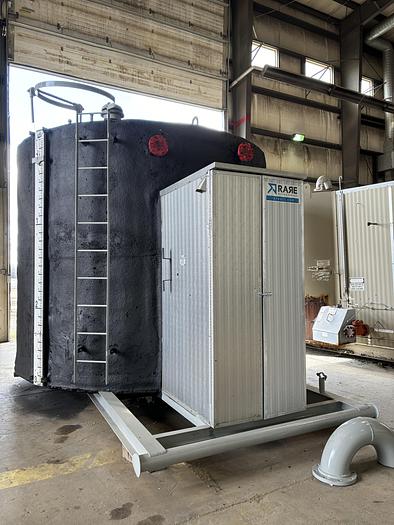 Used 200 BBL DW Insulated Heated Internally Coated Tank