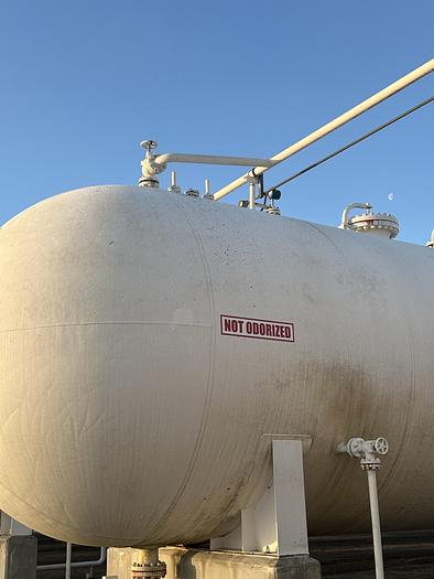 Used 90,000 Gallon 250 PSI Storage Bullet