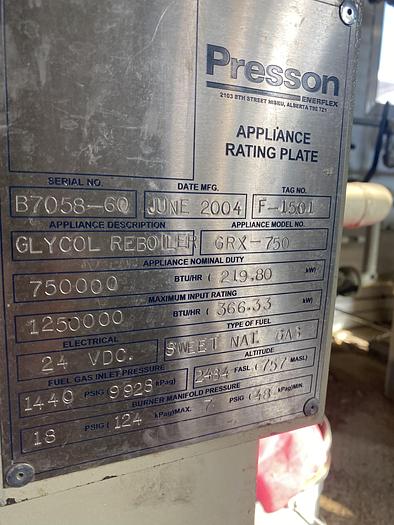 Used 48" x 39' 8 Tray 1315 PSI Dehydrator Package