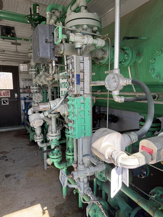 Used 60" x 20' 1440 PSI Sour Horizontal Separator Package