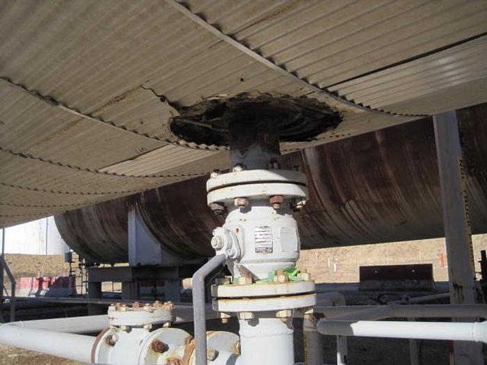 Used 72,000 Gallon 250 PSI Pressurized Storage Bullet