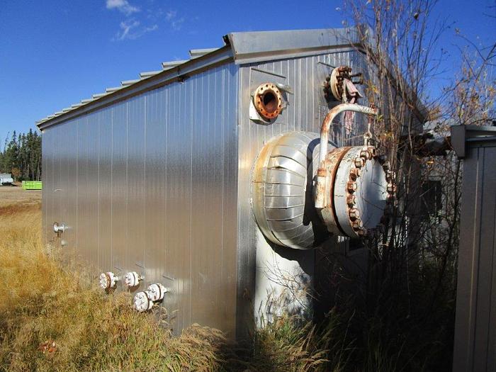 Used 42” x 16’ 1800# SOUR Orban 3 Phase Horizontal Separator Package