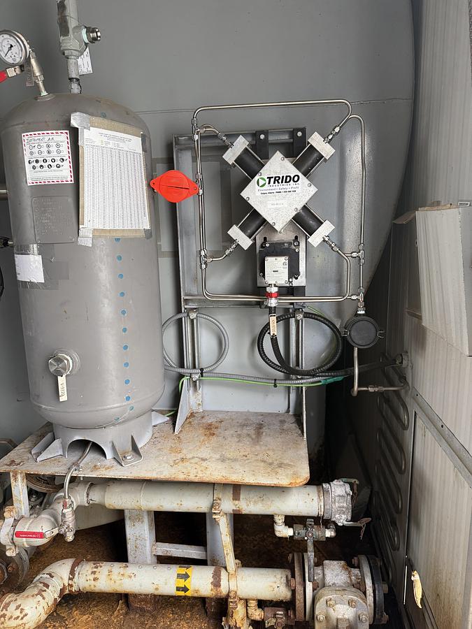 Used 30" 1440 PSI Vertical Sour Separator Package w/Integral 400 BBL Tank