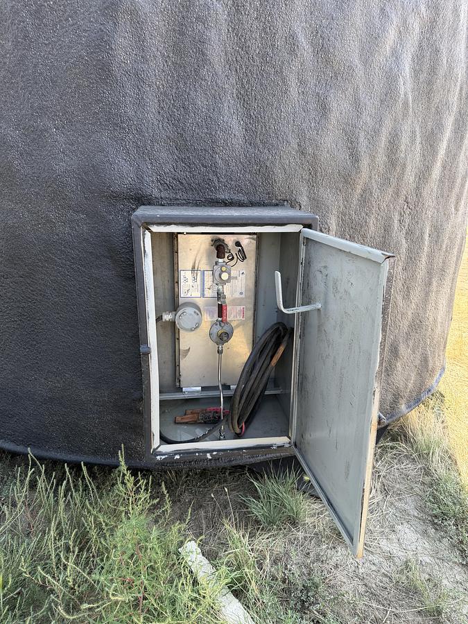 Refurbished 400 BBL Double Wall External Heat Box, Insulated, Internally Coated Tank - 15523