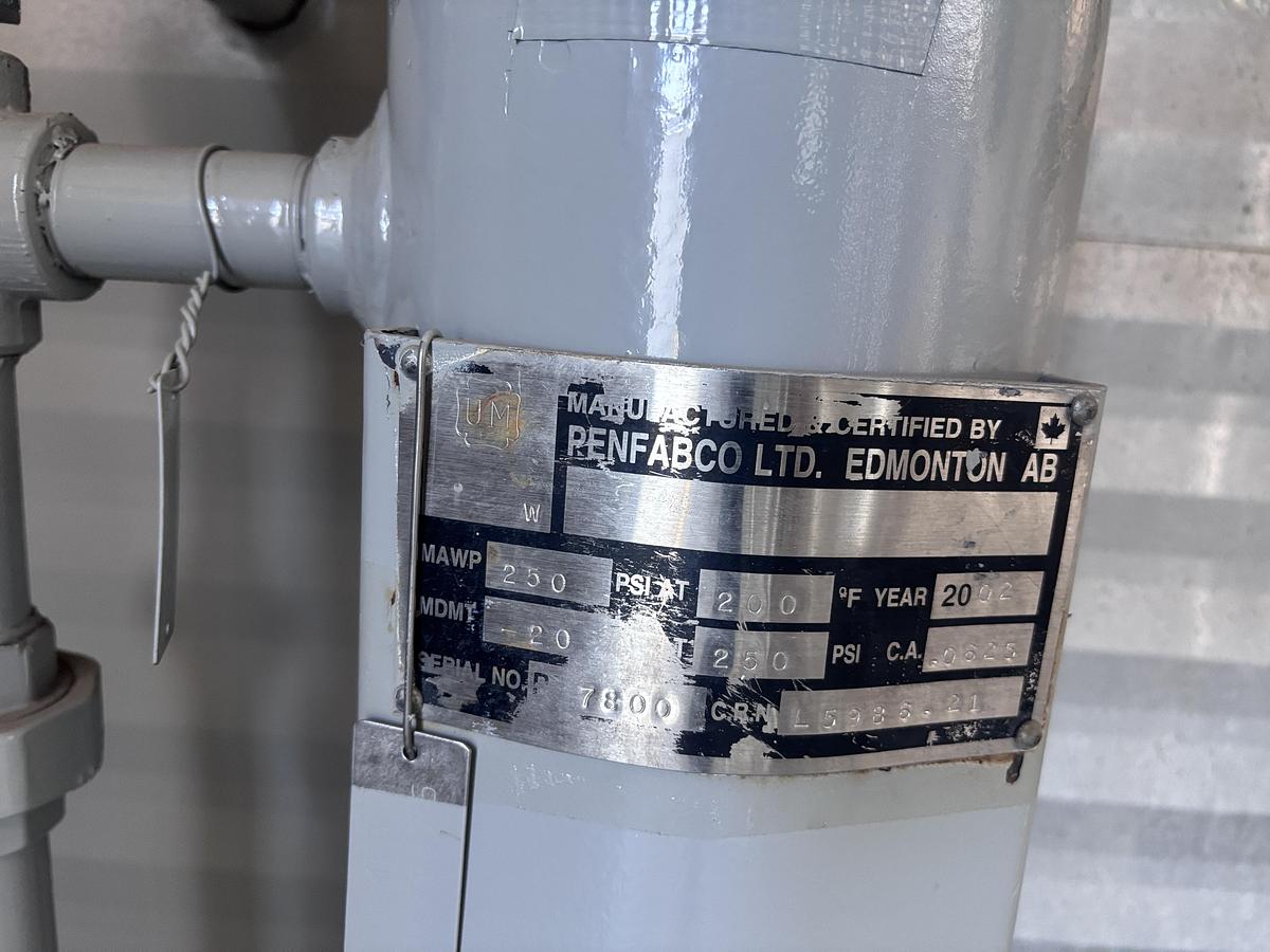 Refurbished 42" x 10' 720 PSI Sweet Horizontal Separator Package