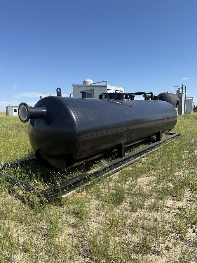 Refurbished 75 BBL Flare Knockout Skid 14.9 PSI Reconditioned - 15780