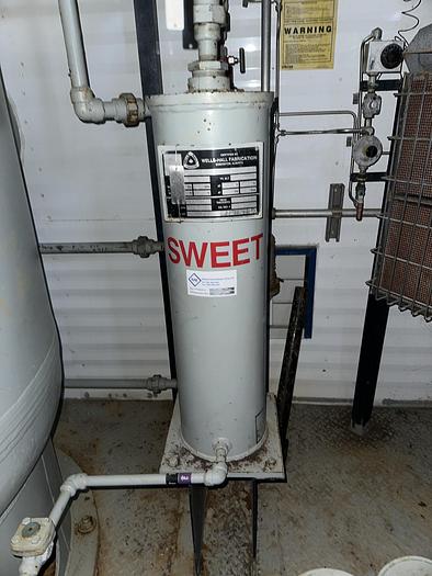 Used 48" 720 PSI Group Separator with 36" 720 PSI Test Separator and 8 Well Inlet Header