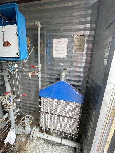 Used 16" 1440 PSI Vertical Separator Package w/Integral 100 Bbl Tank