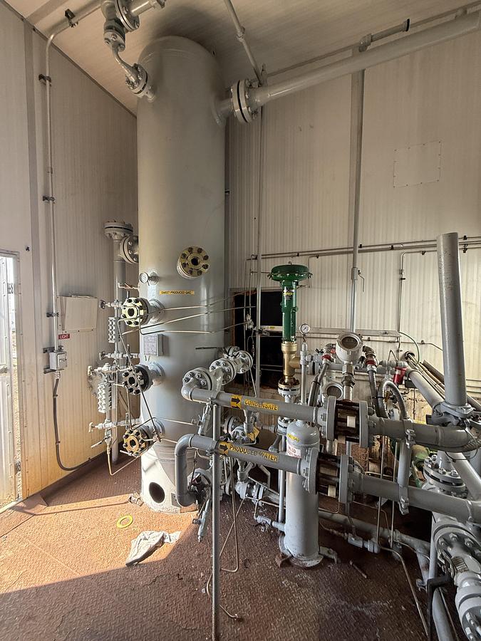 Refurbished 30" 1440 PSI Vertical Sour Separator Package