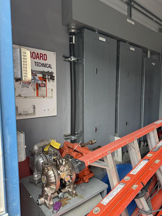 Used 10" W x 24' Long MCC Building with Storage/Office Space