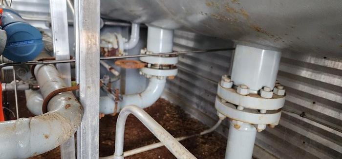 Used 36" x 10' 1440 PSI Horizontal Sour Separator Package