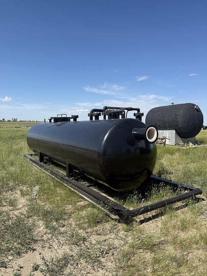 Refurbished 75 BBL Flare Knockout Skid 14.9 PSI Reconditioned - 15780