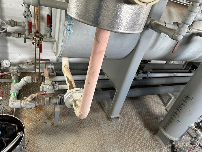 Used 24" x 30' 1440 PSI AB Sour 8 Tray Dehydrator