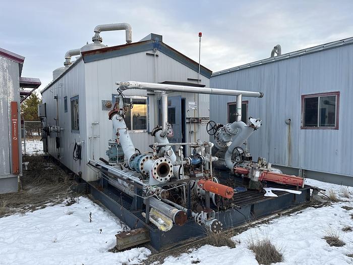 Used 48" 720 PSI Group Separator with 36" 720 PSI Test Separator and 8 Well Inlet Header