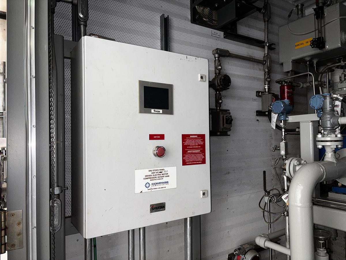 Used 50 HP Ro-Flo VRU Compressor - 16020