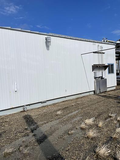 Used 60" x 24' 720 PSI Sour Horizontal 3 Phase Separator Package