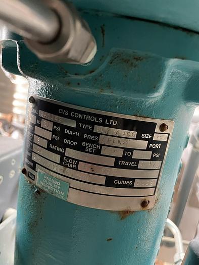 Used 16" 1440 PSI Vertical Separator Package w/Integral 100 Bbl Double Wall Fiberglass Tank