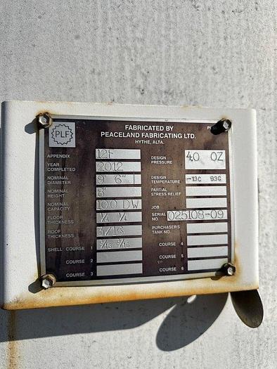 100 BBL Double Wall Tank