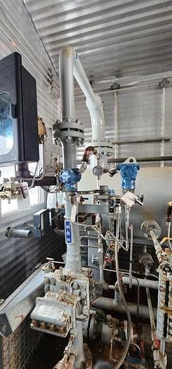 Used 36" x 10' 1440 PSI Horizontal Sour Separator Package