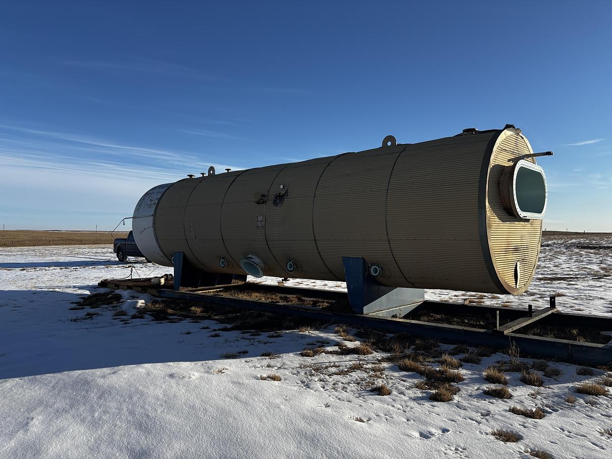 Used 8' x 30' Horizontal 75 PSI Sivalls Free Water Knock Out - 15710