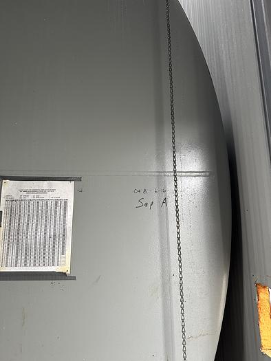 Used 30" 1440 PSI Vertical Sour Separator Package w/Integral 400 BBL Tank