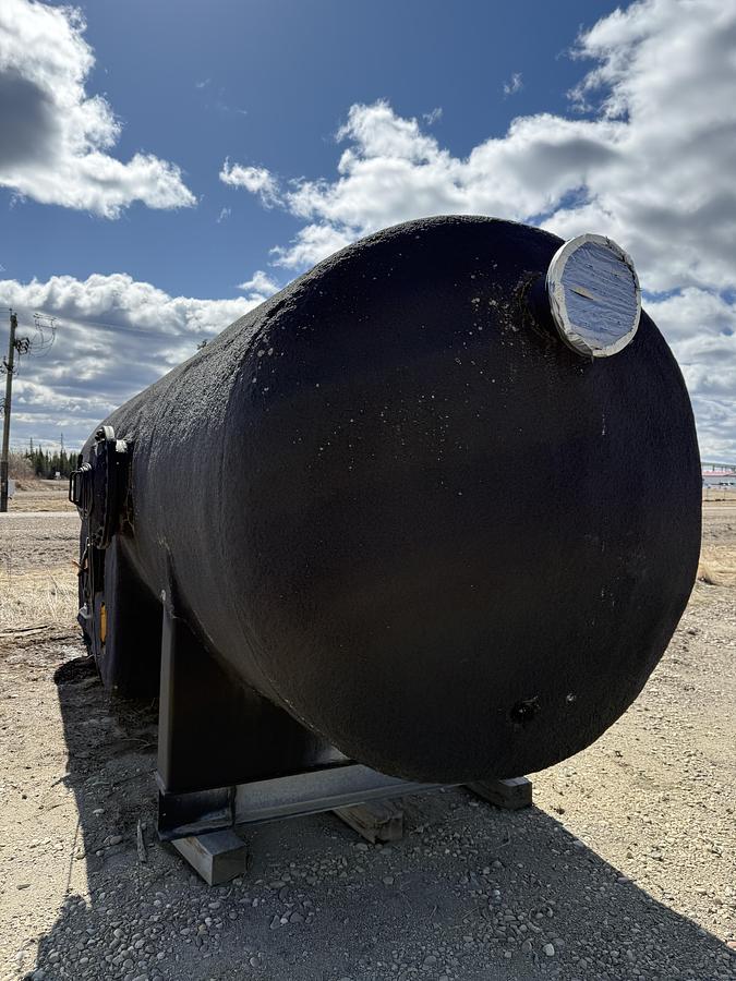 Used 100 BBL Double Wall 14.9 PSI 84" x 15' Insulated Heated Flare KO