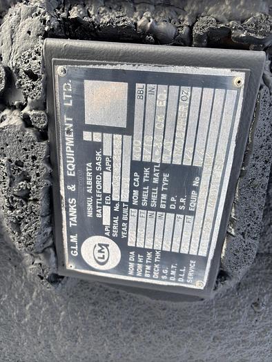 Used 400 BBL Heated and Insulated Tank