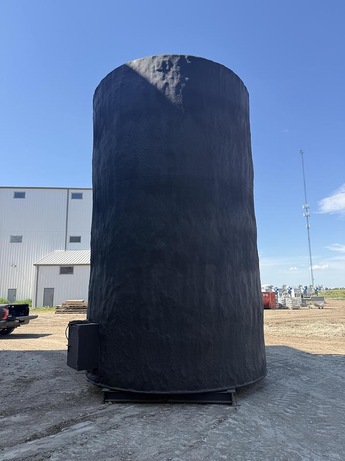 Used 400 BBL L-Skidded, Insulated Tank - 16022