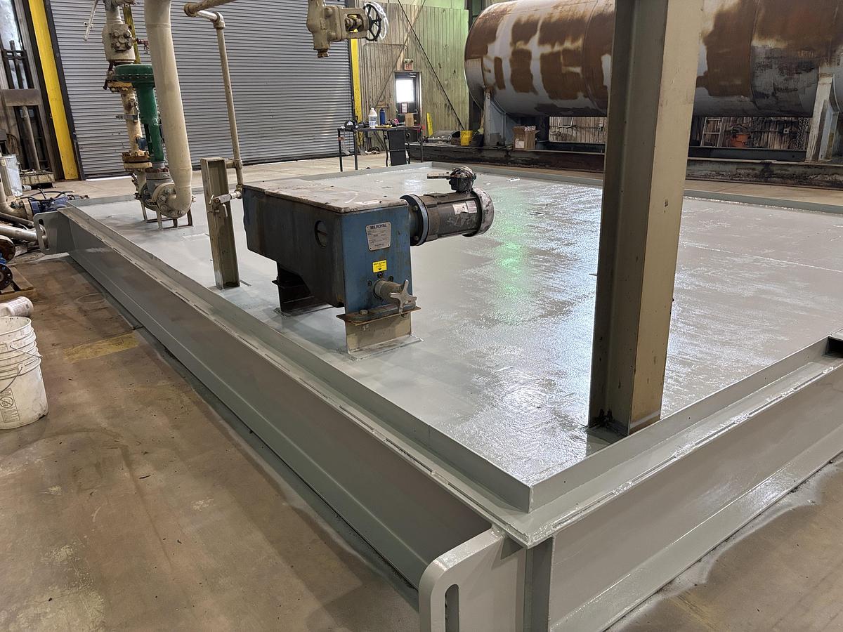 Refurbished 16' x 22'6" Heavy Duty Skid with Checker Plate - 15662
