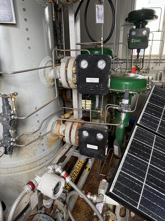 Used 30" 1440 PSI Vertical Sour Separator Package w/Integral 400 BBL Tank