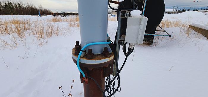 Used 100 BBL Double Wall 14.9 PSI 84" x 15' Flare KO