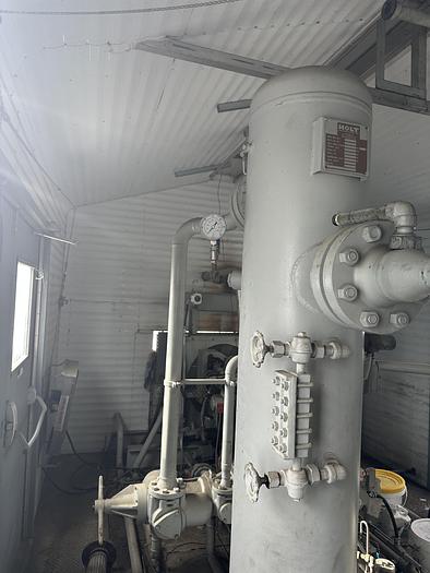 Used 85 HP Ariel JGP-1/Cummins Reciprocating Compressor