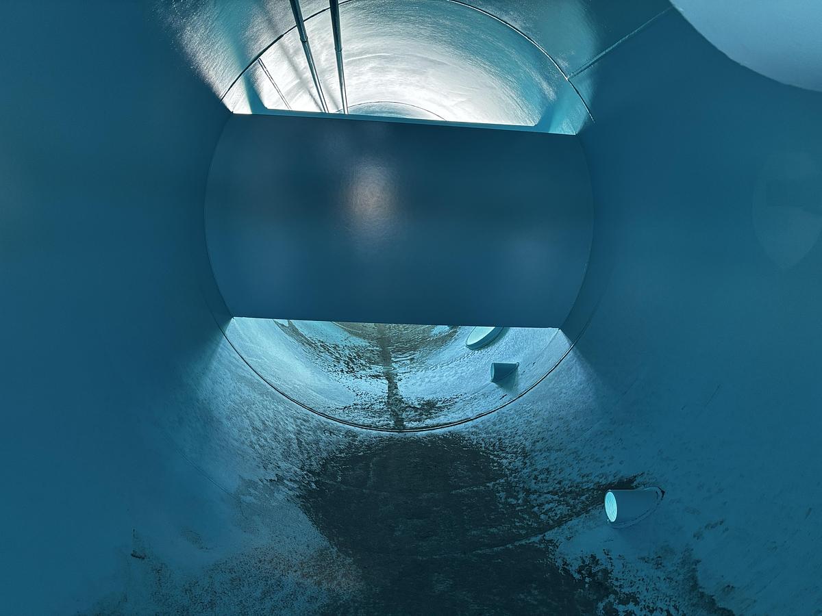 Used 8' x 30' Horizontal 75 PSI Sivalls Free Water Knock Out - 15710