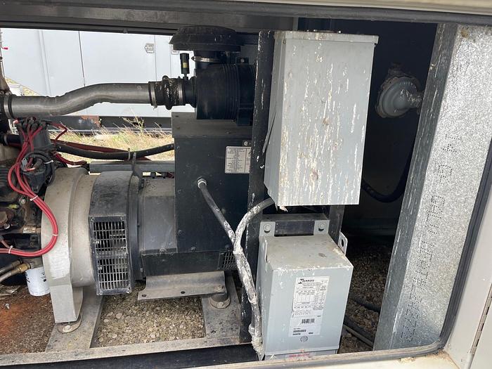 Used 60 KW Field Run Stamford Newage Dual Fuel Genset w/GM 5.7L Driver