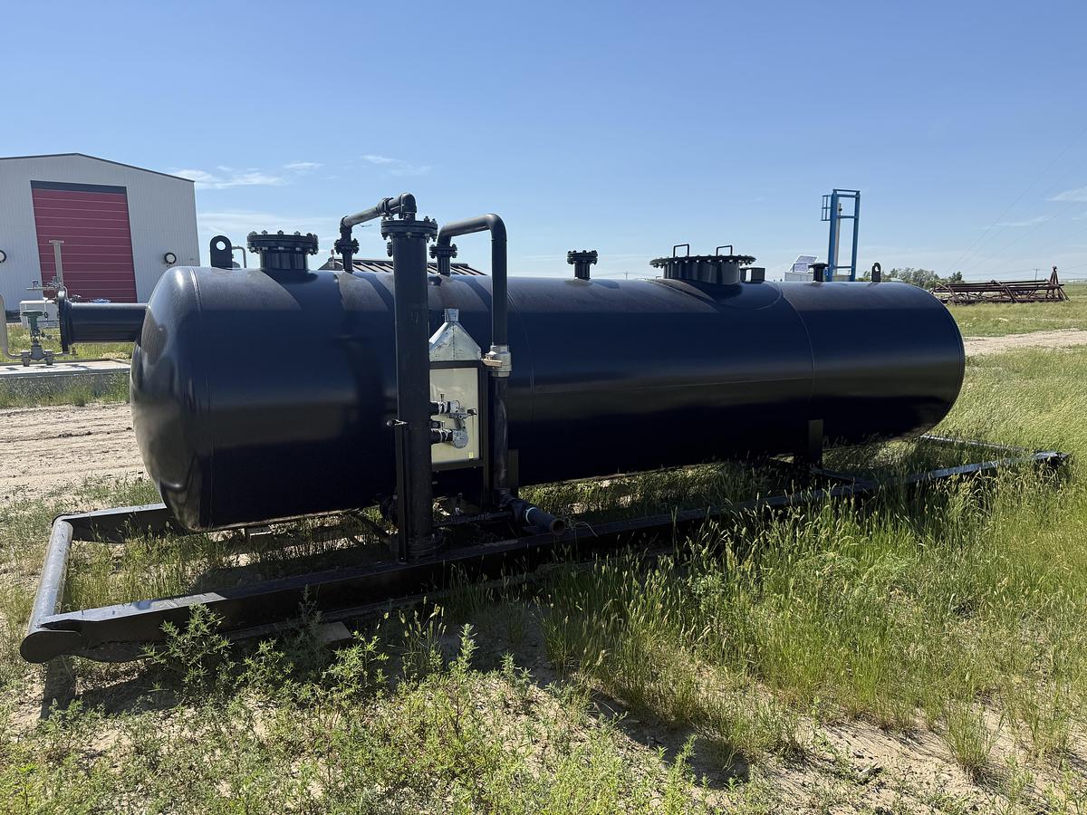 Refurbished 75 BBL Flare Knockout Skid 14.9 PSI Reconditioned - 15780