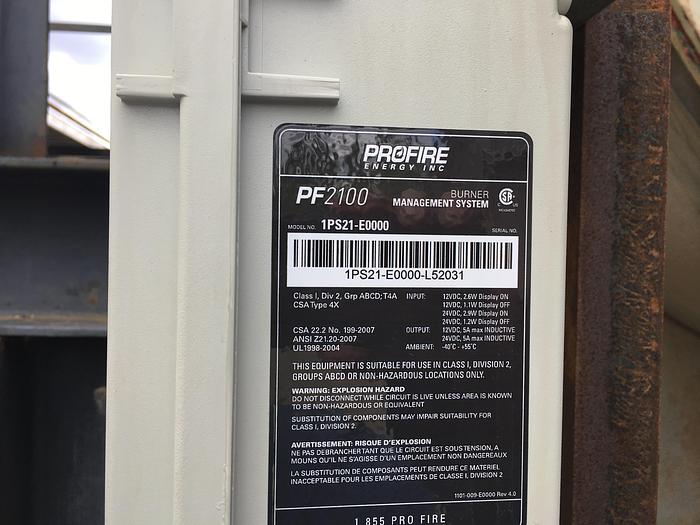 Used 8 MMBTU/Hr. 9' D x 36' L Insulated Shell Lineheater