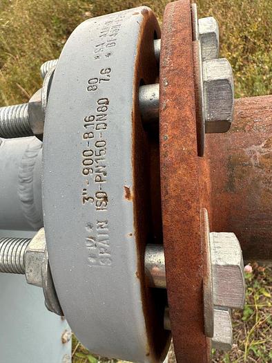 Used 1 MMBTU/Hr. 48" x 16' Sour Lineheater