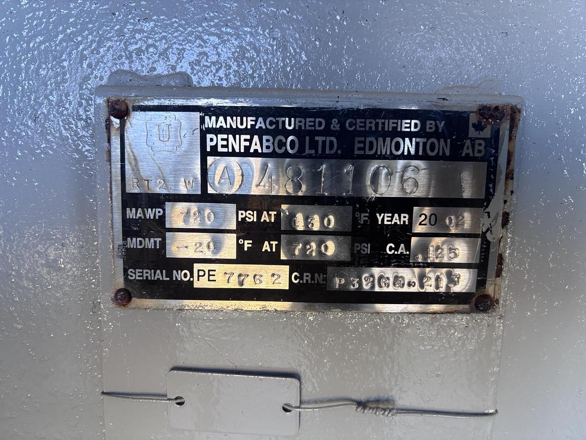 Refurbished 42" x 10' 720 PSI Sweet Horizontal Separator Package