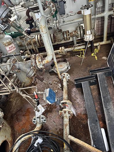 Used 30" 1440 PSI Vertical Sour Separator Package w/Integral 400 BBL Tank