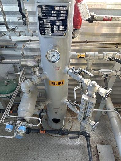 Used 36" x 10' 1480psi Sour Vertical Separator