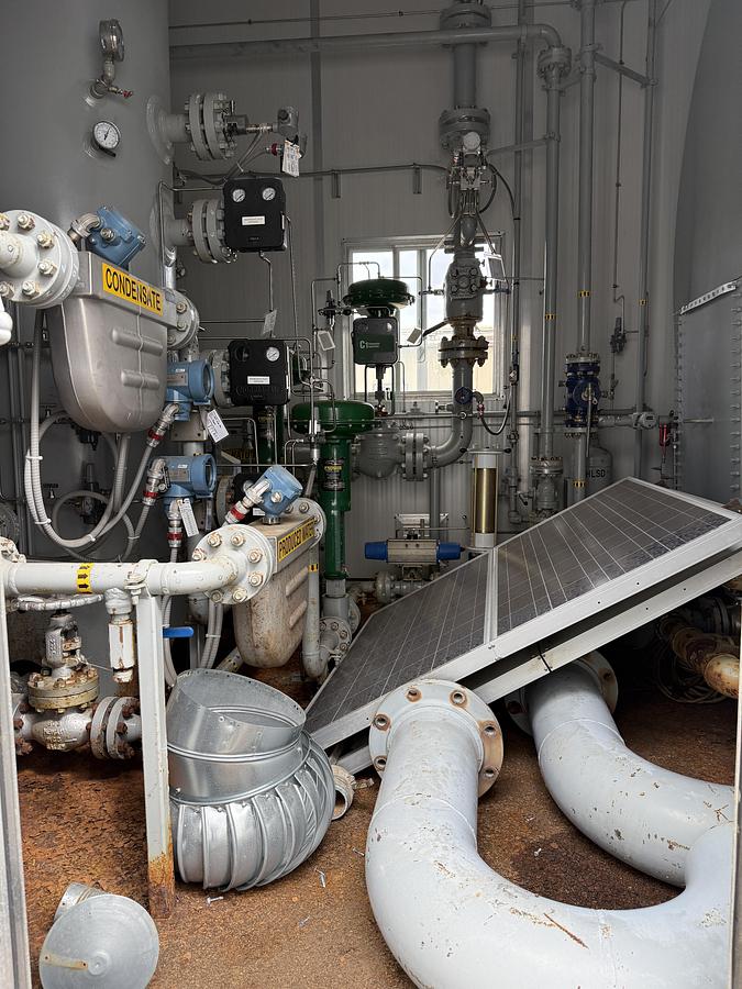 Used 30" 1440 PSI Vertical Sour Separator Package w/Integral 400 BBL Tank