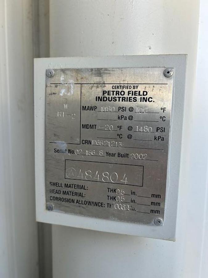 New 8” x 5’ Separator Package - QTY 2